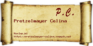 Pretzelmayer Celina névjegykártya